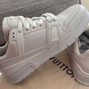 Louis Vuitton Monogram White Sneakers